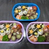【双子お弁当】いまさら振り返ってみる７月編