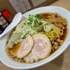 覆めん花木 『ラーメン特盛濃いめ ワンタン 2個 ライス 青唐』