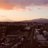 2019年大晦日の富士山と大山