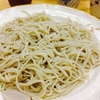 今日は蕎麦