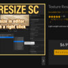 UE上でテクスチャのリサイズ(サイズ変更)が簡単に行えるプラグイン Texture Resize SC【UE】【プラグイン】