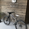 NAGI BIKE NCM 7.5 で CYCLE SHOP NAGI へ｡ブレーキの点検｡