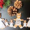 ジンジャークッキーのレシピ【ねこ森町のクリスマス】【ツリーに飾ろう】