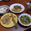 幸運な病のレシピ（ 670 ) 夜：パテから作った羽つき餃子、モツ鍋（ニラ入り）、一人しりとり
