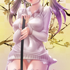 蝋梅と梅