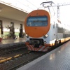モロッコ１人旅行記　カサブランカ　モロッコ鉄道ONCF　カサ・ボヤージュ駅からムハンマド５世国際空港駅への移動の様子