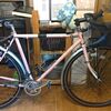 Bruno Tour 700cに、7速カセットを取り付け（ホイールはRS100）。それと、ドロップハンドルにもしちゃった。これでロードバイクだな・・・(^_^;)