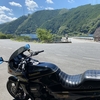 ダイマグ割れたーーー(GPZ900R)  矢作ダム