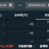 【トライオートETF】2022年1月第4週の実現損益は-372,342円でした【実際の画面】