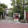 伊砂砂神社の前は旧中山道