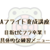 Aフラ育成講座最終章 是が非でも Aフラになれ 最速でbbフラからaフラになるための練習法 なよダーツ