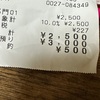 2000円カットが、値上げ。