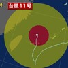 🌀夜だるま台風情報❗
