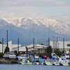 湖南北山田漁港の風景