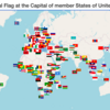 Folium を使って国連加盟国の国旗を地図に表示する