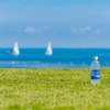 青と白の海老江海浜公園