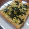 刻み海苔の和風トースト