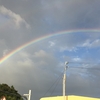 9/14夕方ジョグ、虹🌈が綺麗！