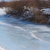 凍る札内川（1月15日・17日）
