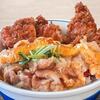親子丼とタレかつ合盛丼　～かつやの全力飯～