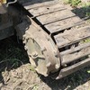 外れたユンボのキャタピラの修理(履帯のピンを抜かない方法)