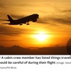 Flight attendant's stark warning to anyone who falls asleep on planes