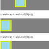 CSS3新要素 | 2D 3D 変形 | transform:translate