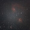 IC405勾玉星雲とIC410