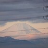 冬至の富士山