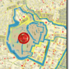 江戸と明治の町をGPSを使って散策するアプリ「今昔散歩」