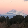 今朝の景色