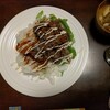 牛肉炒めのロコモコ丼