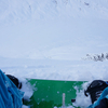 アラスカ Valdezでヘリスノーボードをする - ６