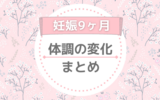 【妊娠9ヶ月】後期つわりは落ち着くが、食欲が増す《体調の変化まとめ》