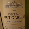 CHATEAU HAUT-GARDERE 1999