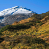 鳥海山ー紅葉と冠雪の季節ー