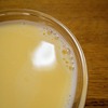 プリンの泡の消し方は「炎」を当てること。一瞬で泡がなくなります