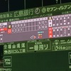 カープ観戦７連敗じゃ