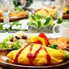 ♪オムライス＆鮭の竜田揚げ ワンプレート♪
