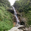 雨の水平歩道（欅平へ）