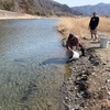 企業共同(荒川本流皆野Ｃ＆Ｒ)放流