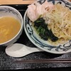 冷やしゆず塩肉つけ麺と最終出社