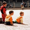シエナ7  風景〜カンポ広場の子供たち