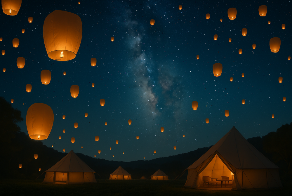 令和7年7月7日【777】に星空没入体験！農園リゾート THE FARMで「777 THE FARM IMMERSIVE NIGHT」開催