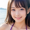 虹色に輝く私 —— AIグラビア美女・桜井美月の心の軌跡