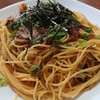 高菜ベーコンパスタ