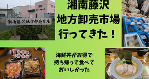湘南藤沢地方卸売市場まとめ｜市場メシ×鮮魚×市場構造の総合レビュー