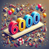 ブログのアクセス数が６,０００！たまらん！