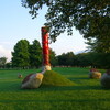 地球と握手　とやの潟の呼吸（鳥屋野潟公園内）−水と土の芸術祭2009