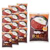 10%OFF 非常食にも　  アイリスオーヤマ レトルトカレー  スパイス香る欧風ビーフカレー 中辛 カレー レトルト ×36個